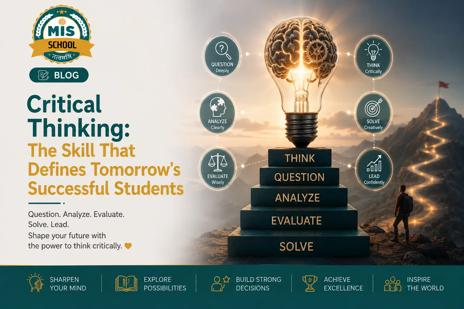 Critical Thinking: The Skill That Defines Tomorrow's Successful Students