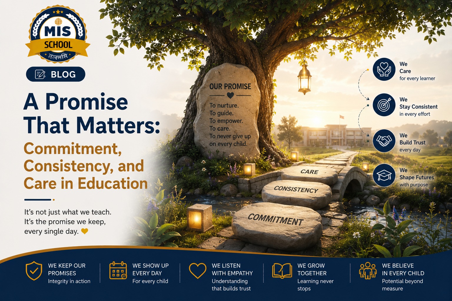 A Promise That Matters: Commitment, Consistency and Care in Education