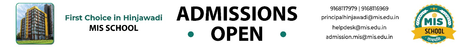 Admissions Open 2027-28 at MIS School Hinjawadi