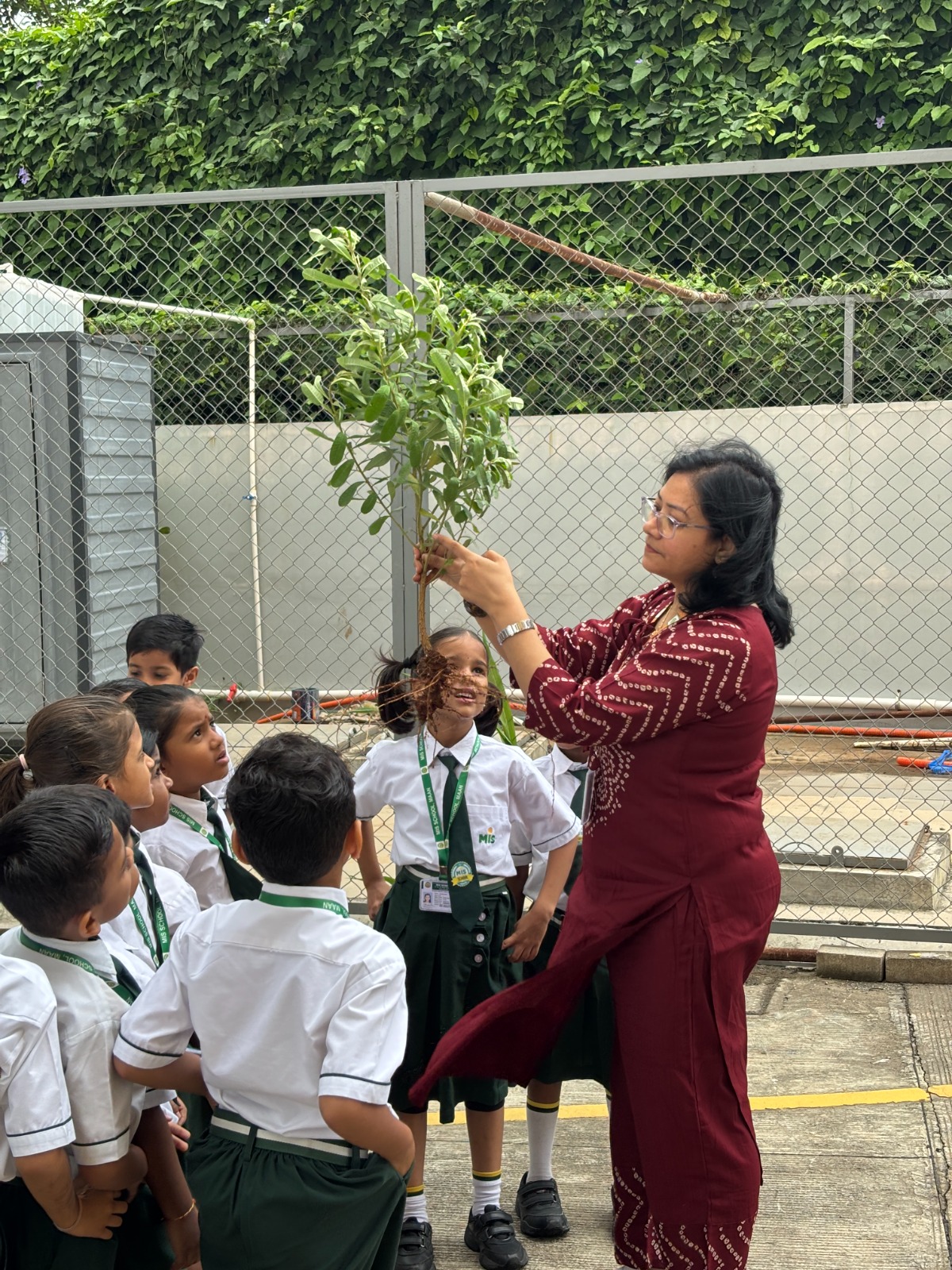 Ek Ped Maa Ke Naam, Tree Plantation Activity at MIS School Maan Hinjawadi