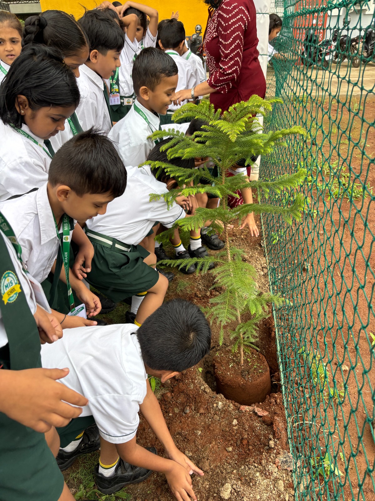 Ek Ped Maa Ke Naam, Tree Plantation Activity at MIS School Maan Hinjawadi