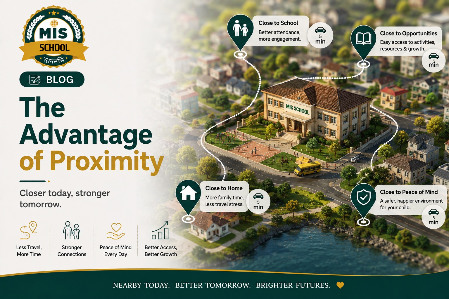 The Advantage of Proximity: Why a Nearby School Changes Everything